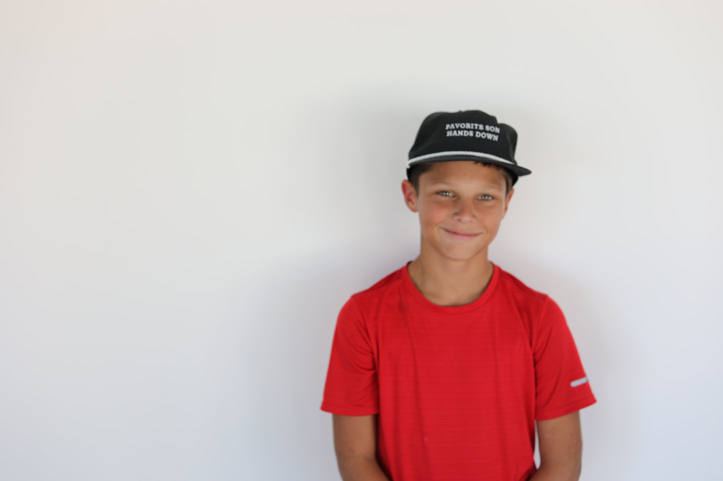 Favorite Son Hands Down Rope Cap, Black