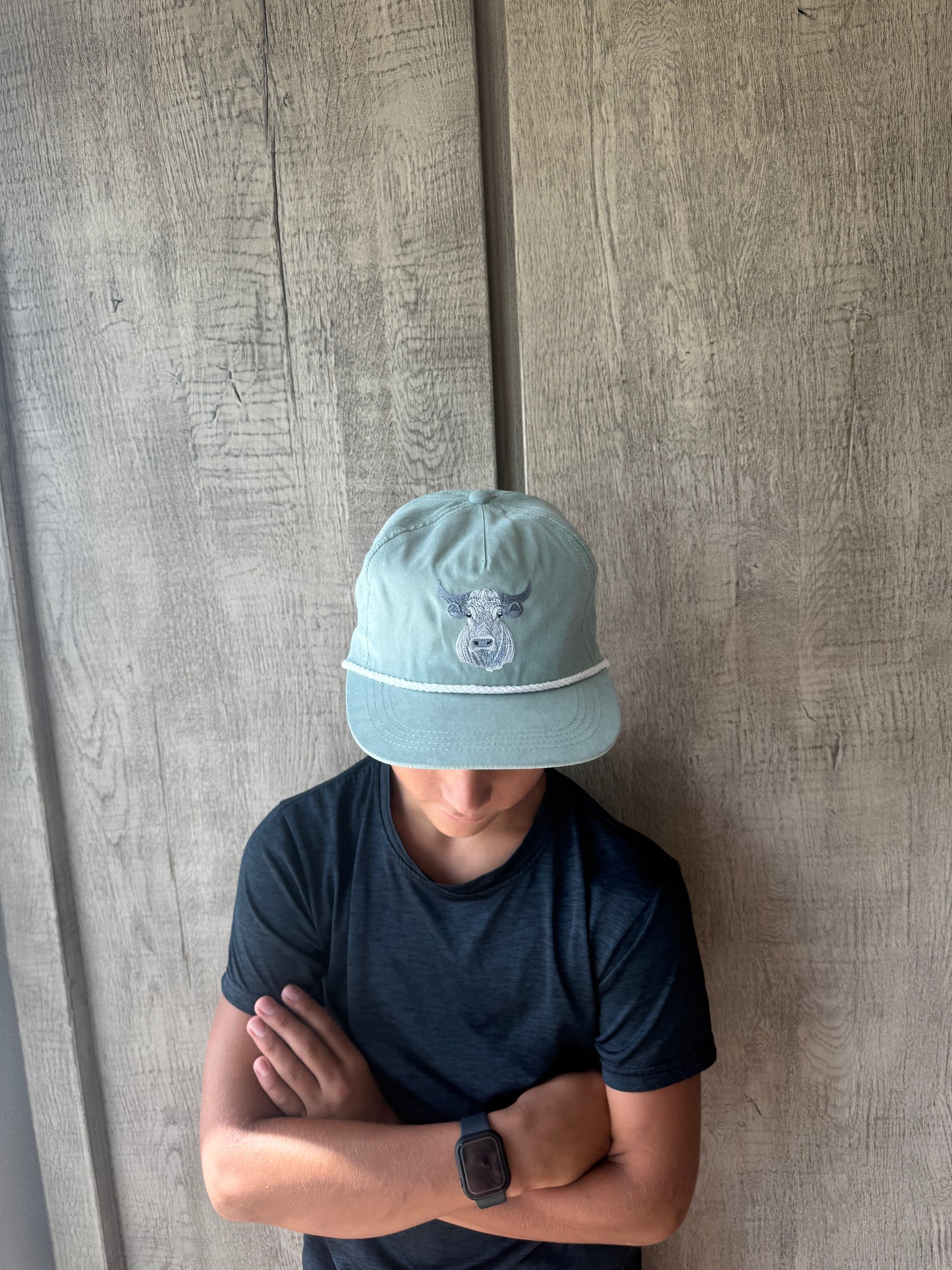 Bull Hat in Gray