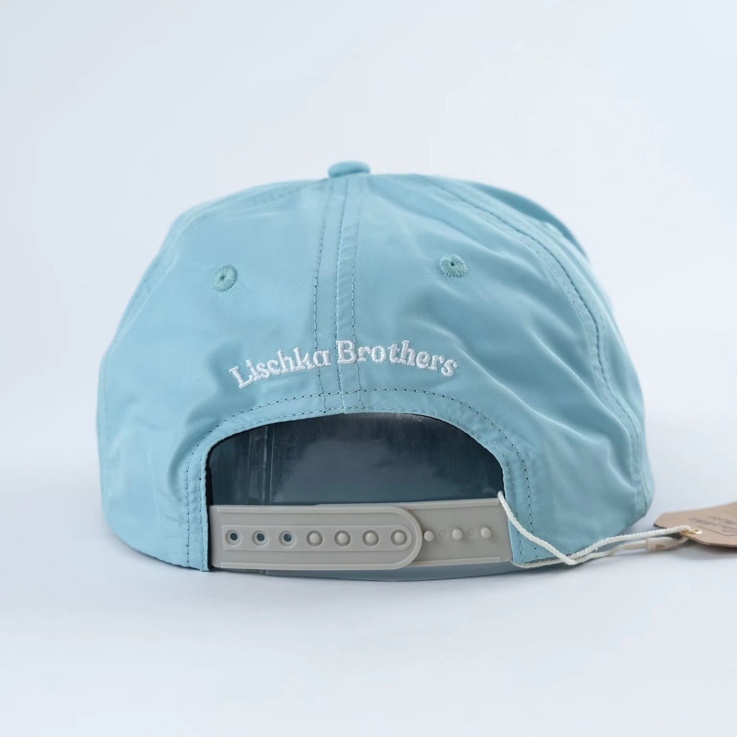 Black Drum Hat in Aqua