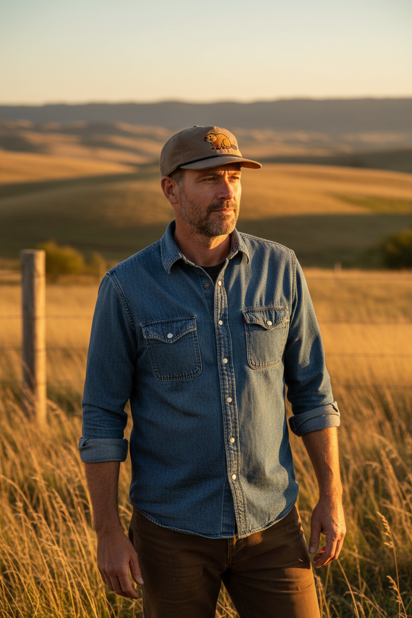Beaver Rope Cap, Field Brown