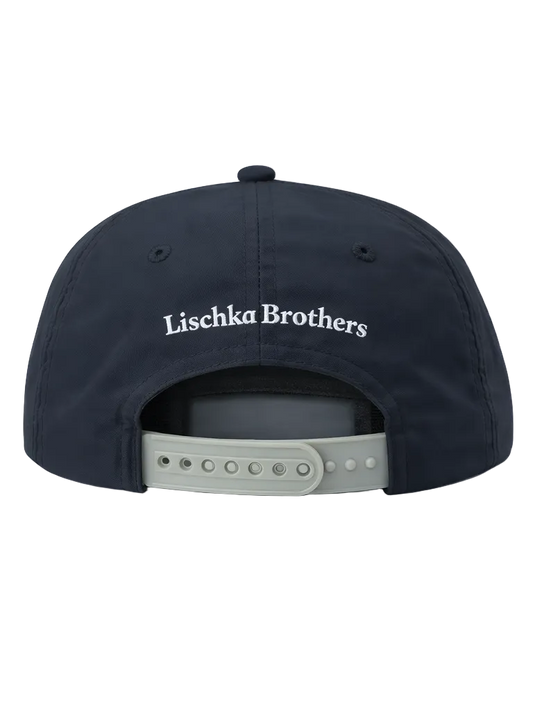 Black Drum Rope Cap, Black