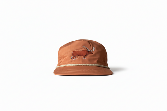 Longhorn Rope Cap, Burnt Orange