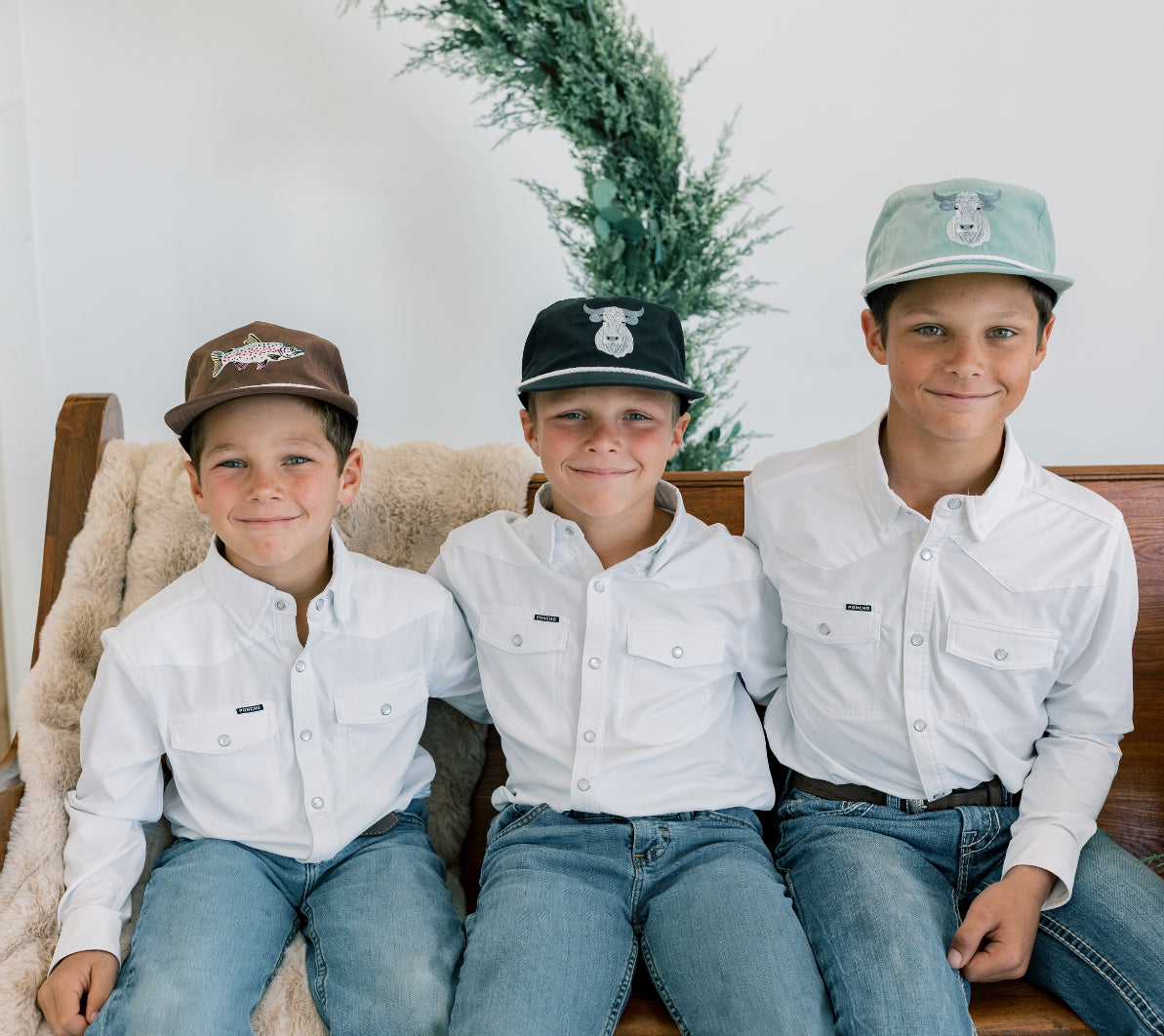Gray Bull Hat — Raised on the Land Edition