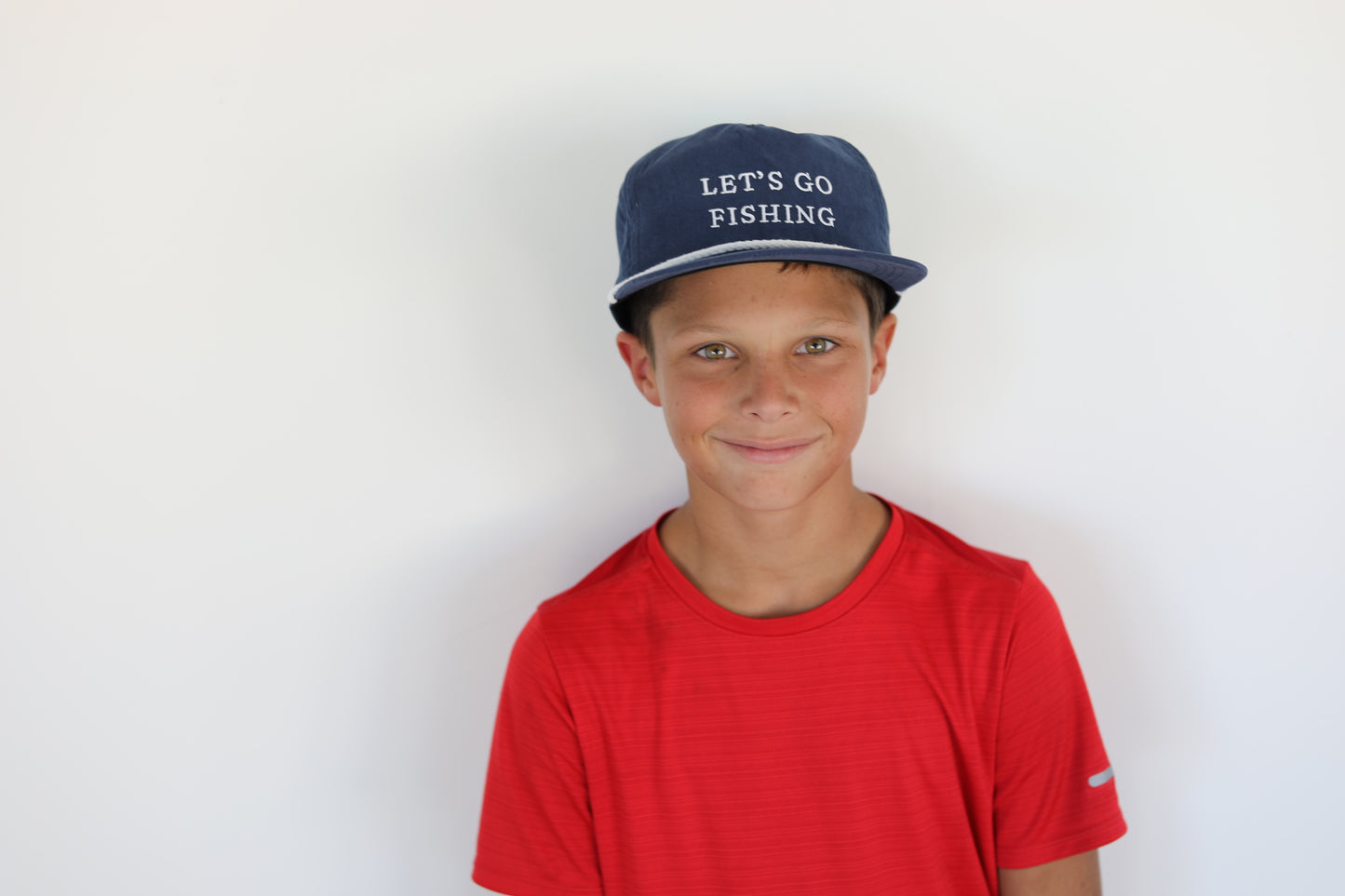 "Let's Go Fishing" Cap