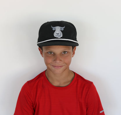 Bull Hat in Black