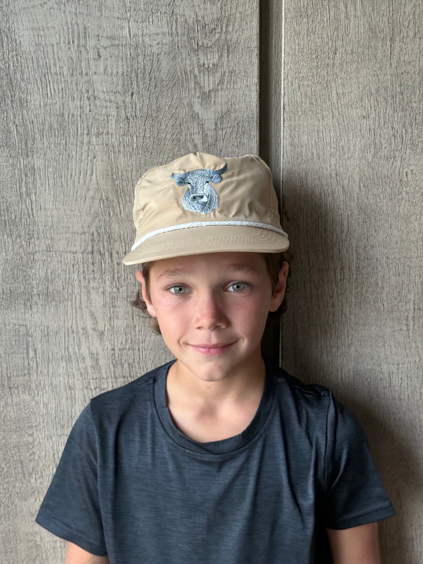 Bull Hat in Tan
