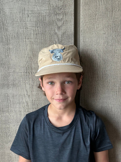 Bull Hat in Tan
