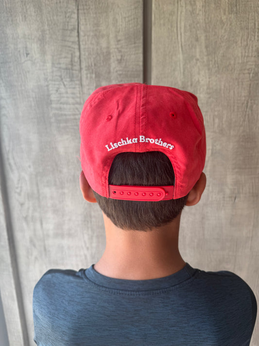 Bull Hat in Red
