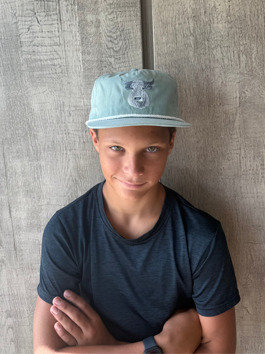 Bull Hat in Gray