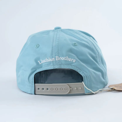 Black Drum Hat in Aqua