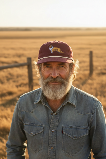 Collie Hat, Maroon