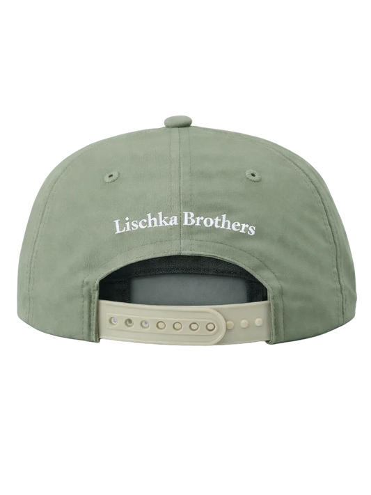 Flying Mallard Duck Rope Cap, Olive Green