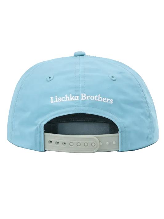 Speckled Trout Rope Cap, Aqua