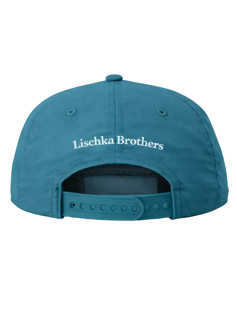 Speckled Trout Rope Cap, Teal