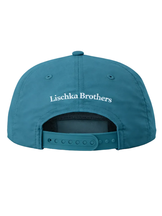 Speckled Trout Rope Cap, Teal